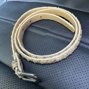 Genuine Python belt size: M